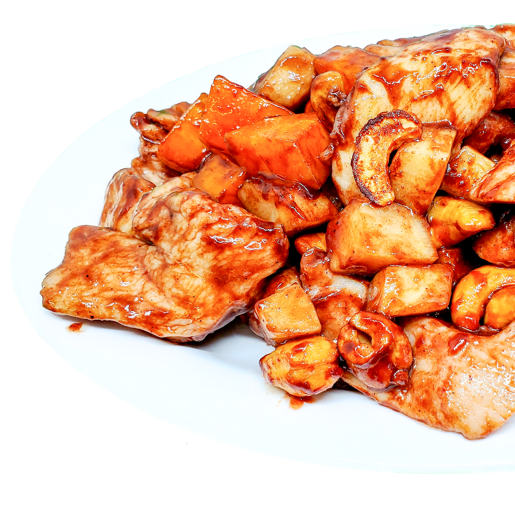 #085-Chicken with Cashew Nuts in Yellow Bean Sauce