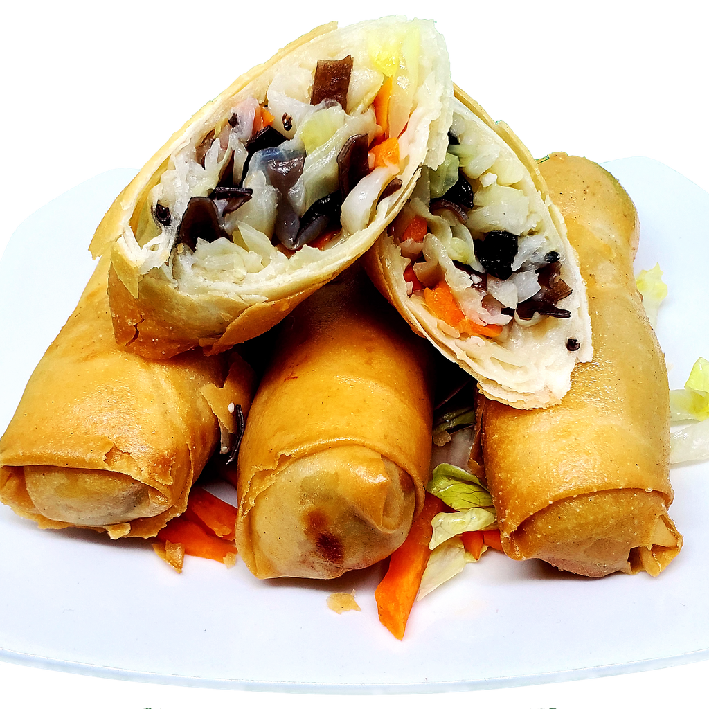 #005-Crispy Vegetable Spring Rolls (4)