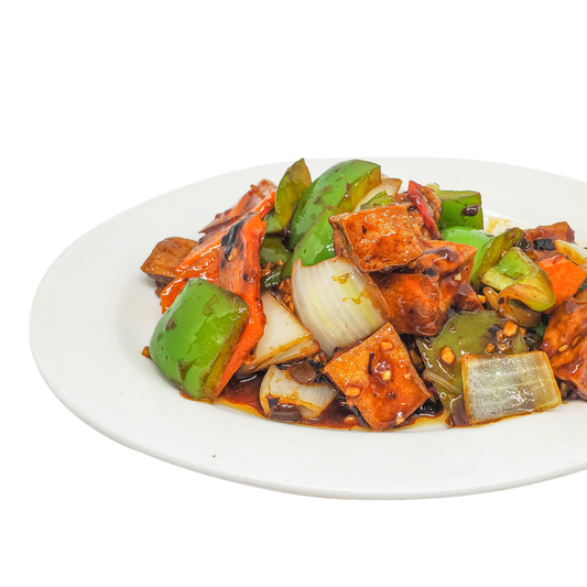 #124A-Beancurd in Chilli Black Bean Sauce (V)