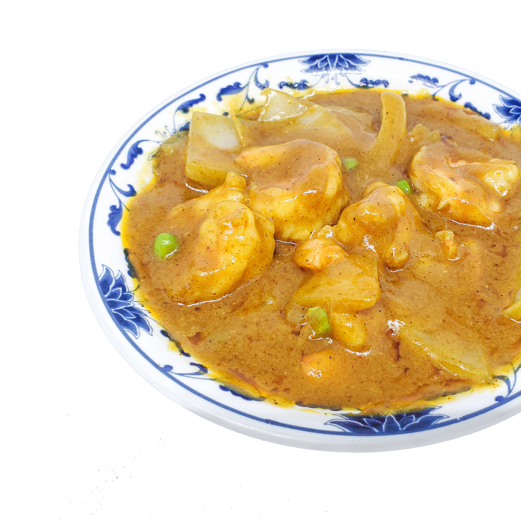 #115K-King Prawn Curry