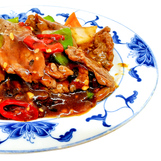 #105-Beef in Chilli Black Bean Sauce