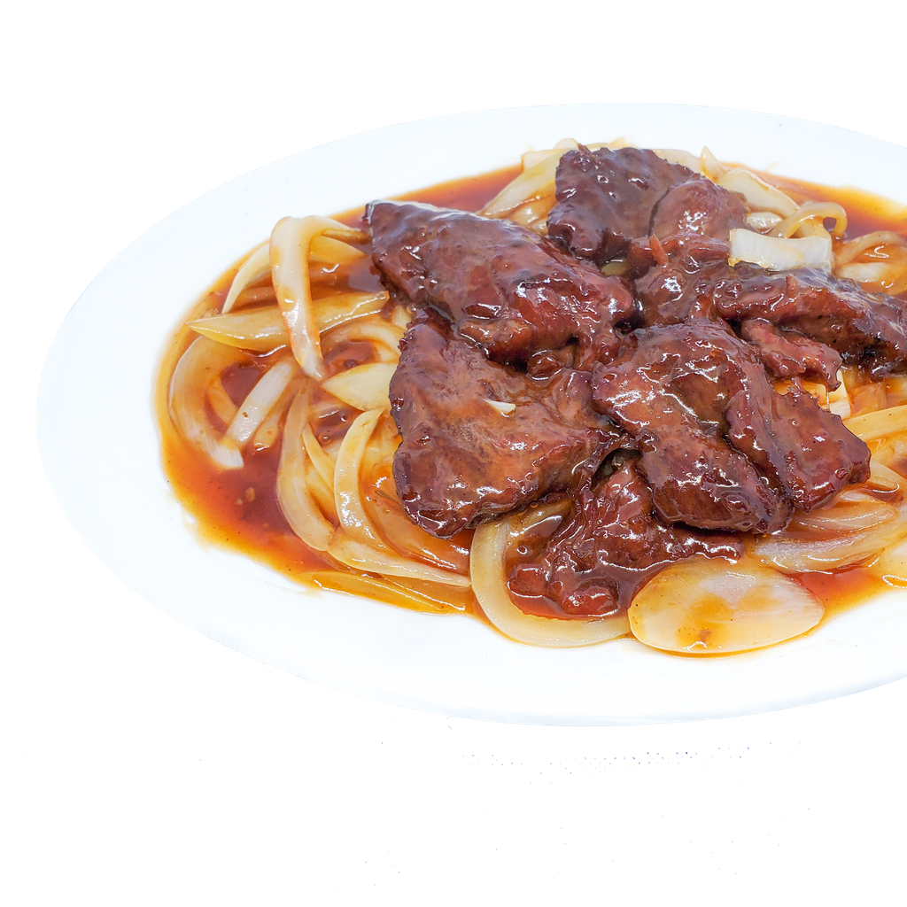 #102-Fillet Steak Peking Style