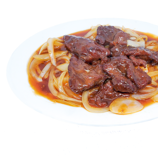#102-Fillet Steak Peking Style