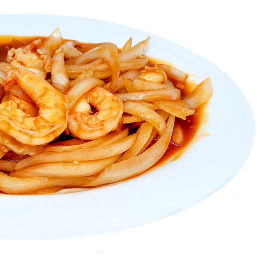 #065-King Prawns Peking Style