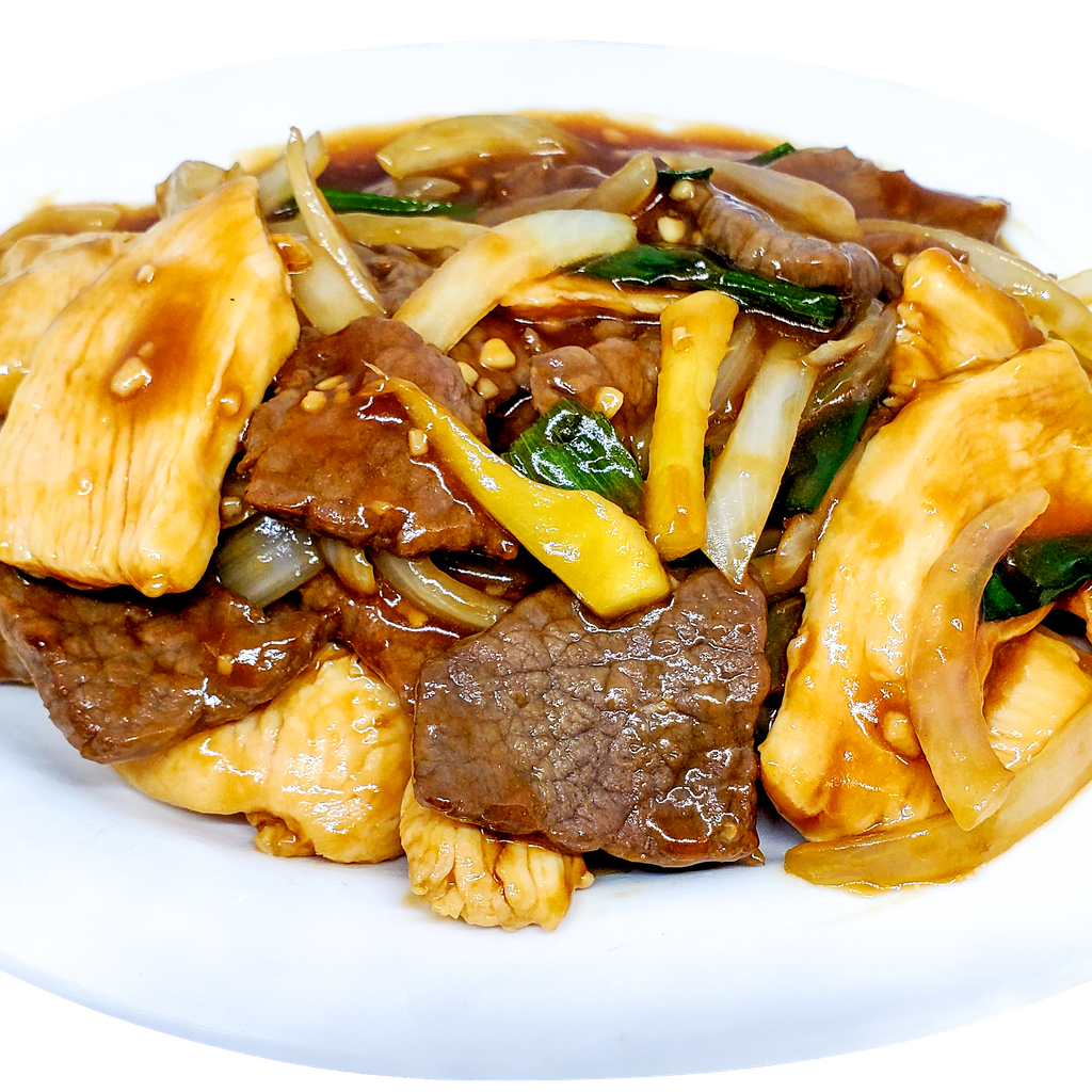 #077-Sizzling Chicken & Beef