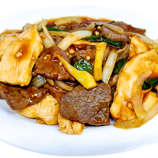 #077-Sizzling Chicken & Beef