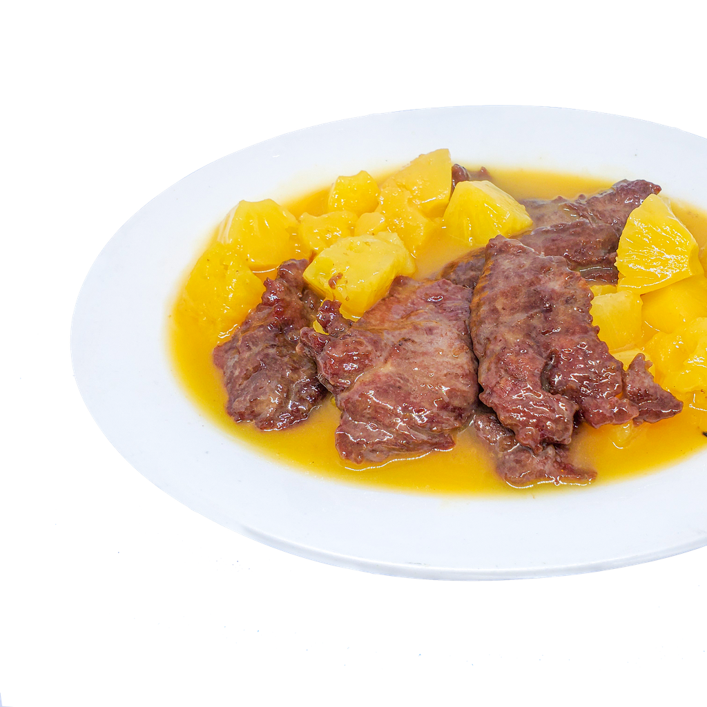 #103-Fillet Steak in Orange Sauce