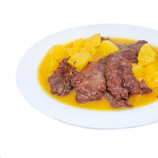 #103-Fillet Steak in Orange Sauce