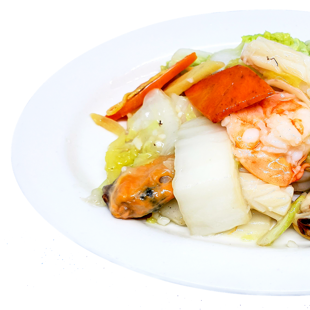 #112-Mixed Seafood in Hot Pot