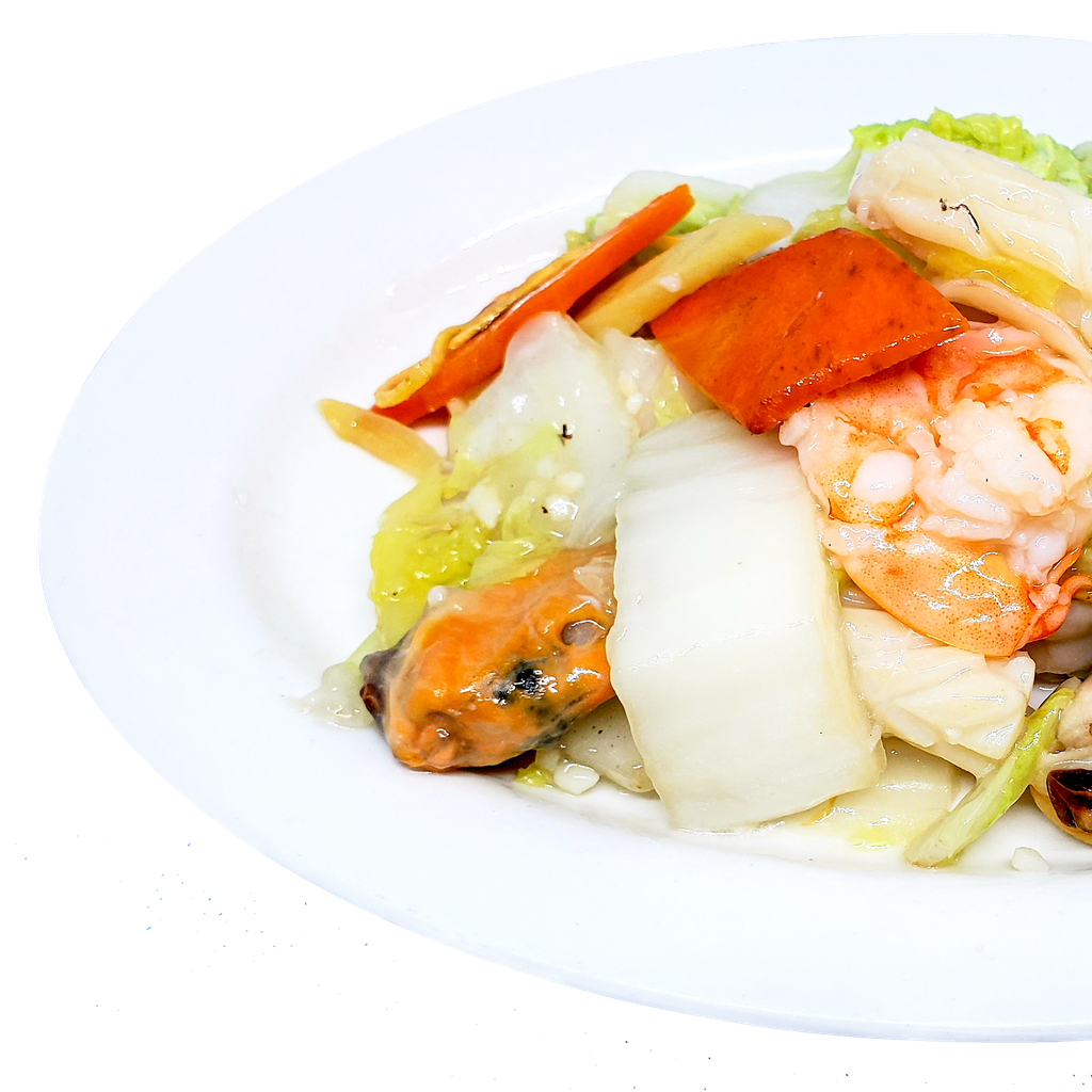 #112-Mixed Seafood in Hot Pot