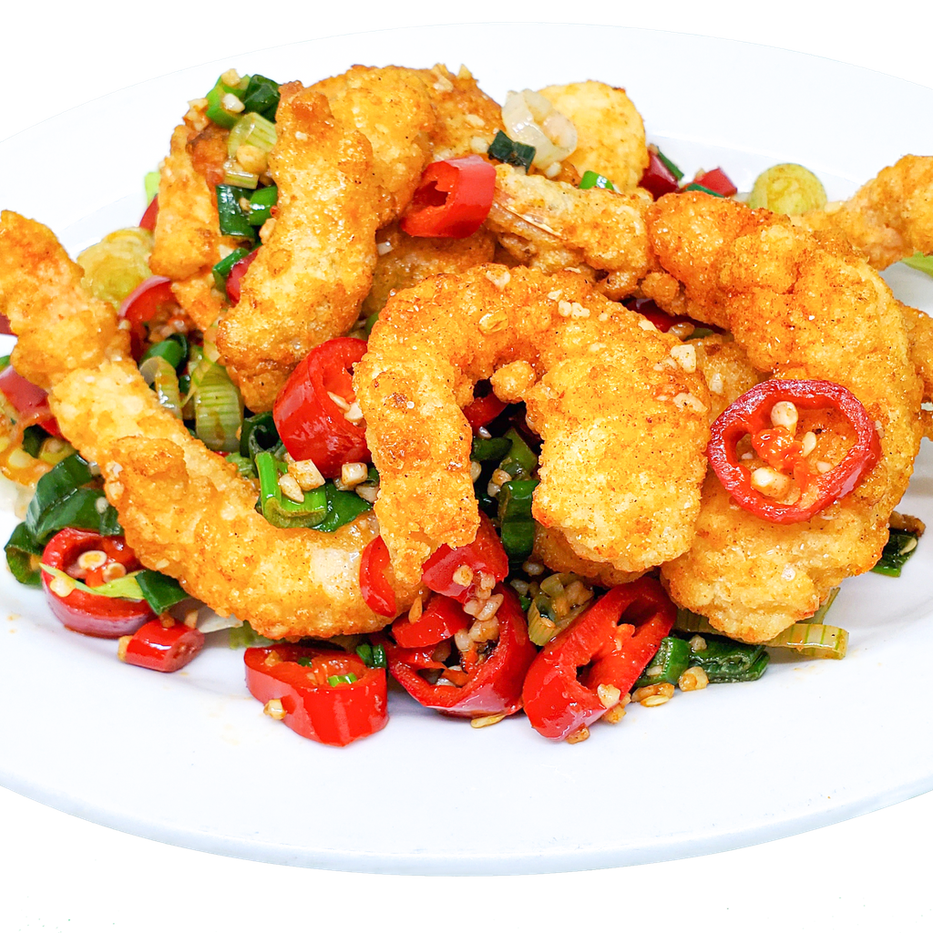 #023-Spicy King Prawns