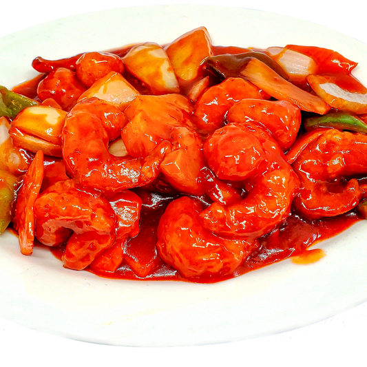 #059-Sweet and Sour King Prawns
