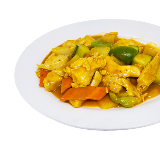 #114A-Malaysian Satay Chicken in Hot Pot