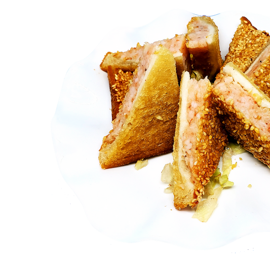 #008-Sesame Prawns on Toast