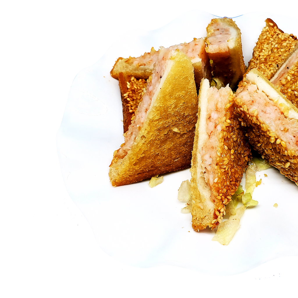#008-Sesame Prawns on Toast