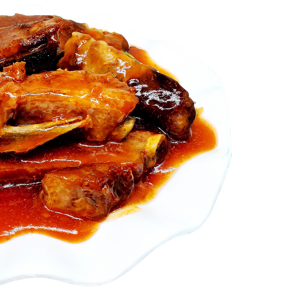 #012B-Spare Ribs with BBQ Sauce – Dragon Inn